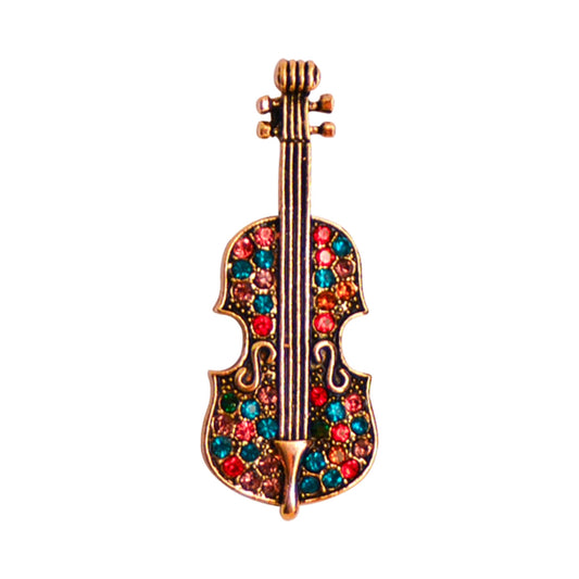 Violin Brooch