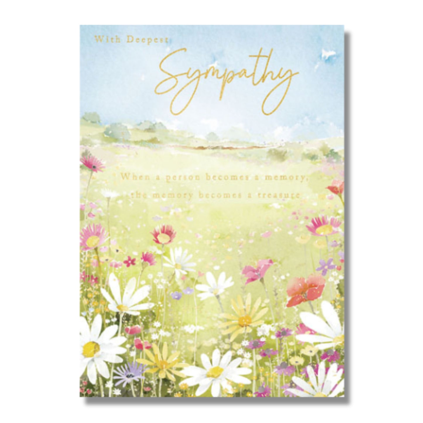 Sympathy Card — Treasured Memories