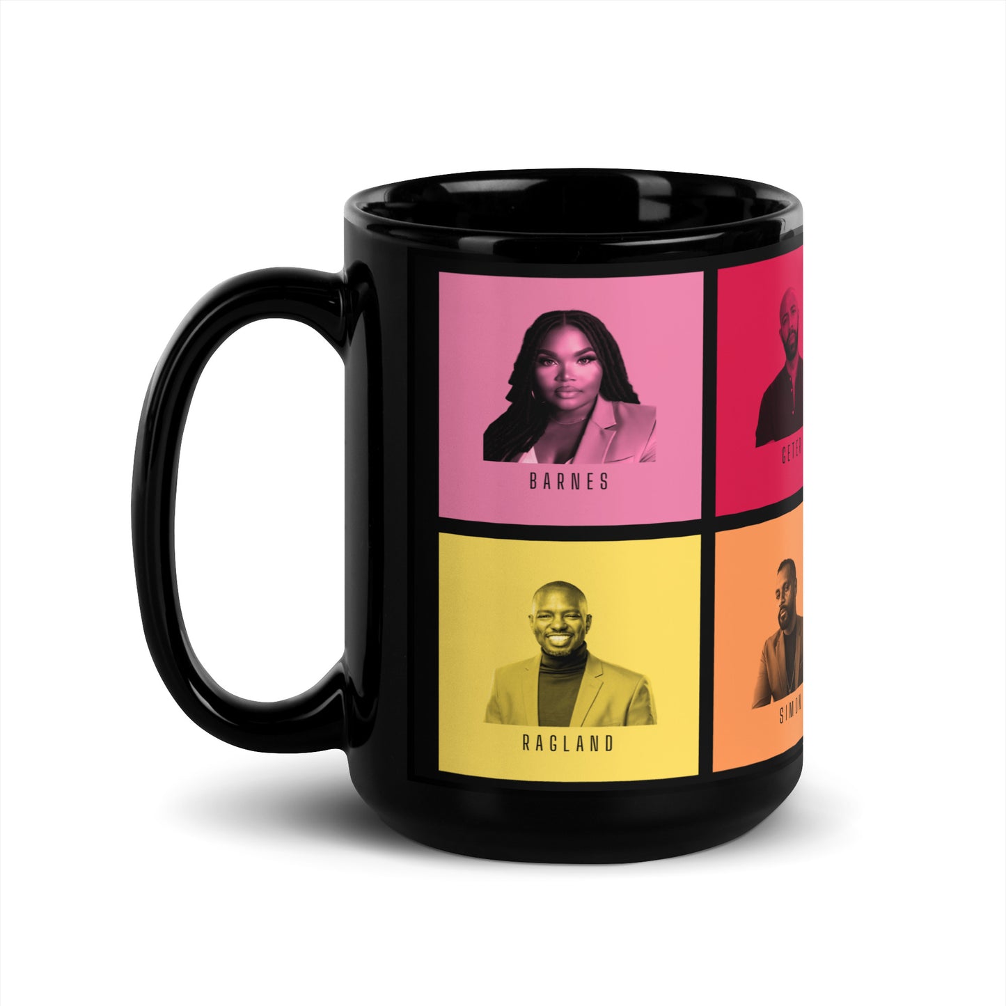 The Blacknificent 7 Pop Art Mug