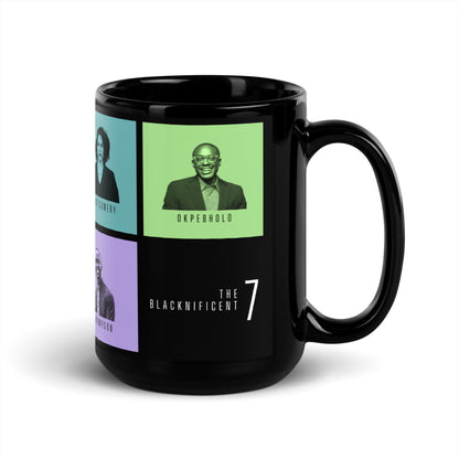 The Blacknificent 7 Pop Art Mug