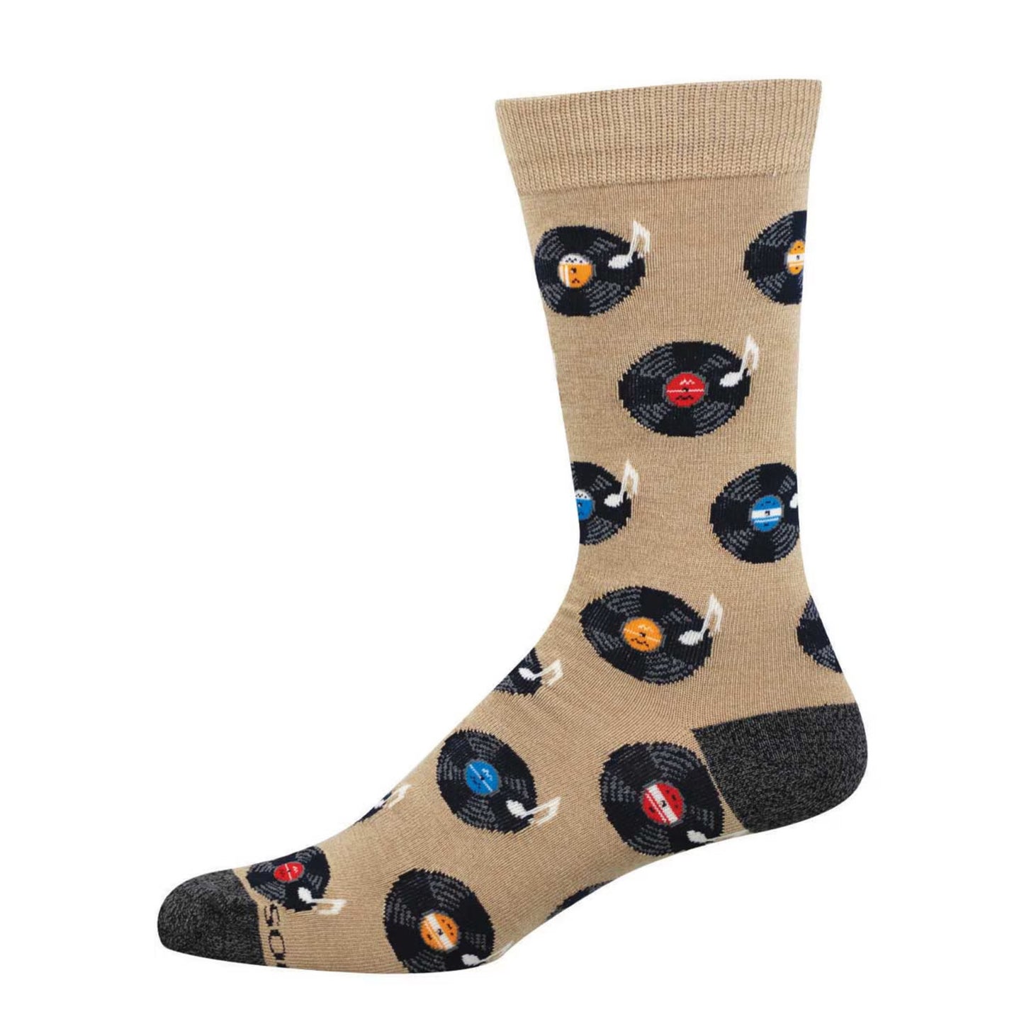 Vinyl Records Men's Socks