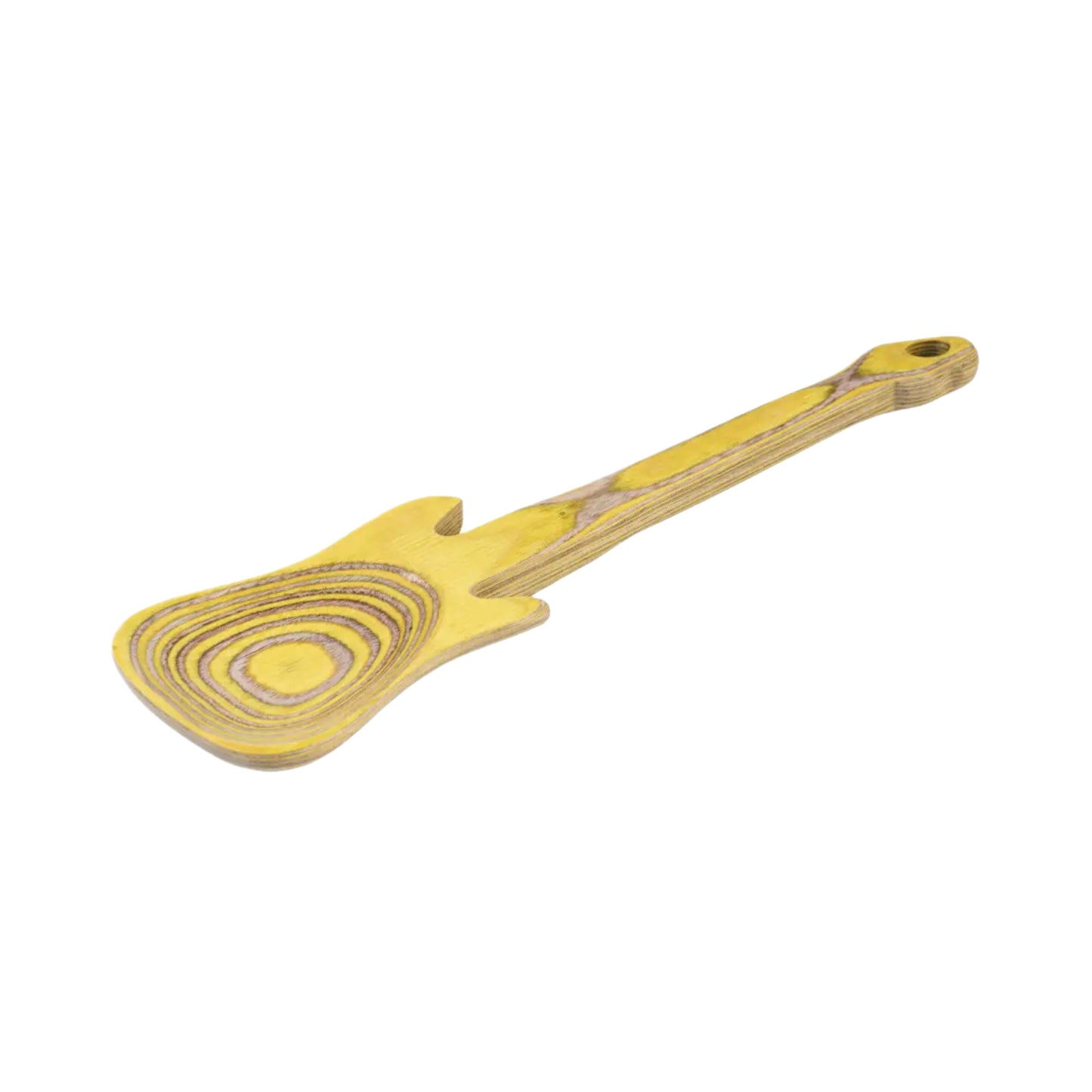 Guitar Pakka Wood Spoon, Lemon