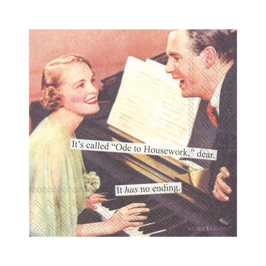 Ode to Housework Napkins
