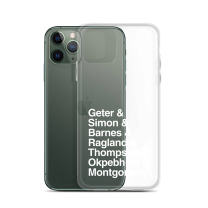 The Blacknificent 7 iPhone Case