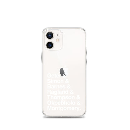 The Blacknificent 7 iPhone Case