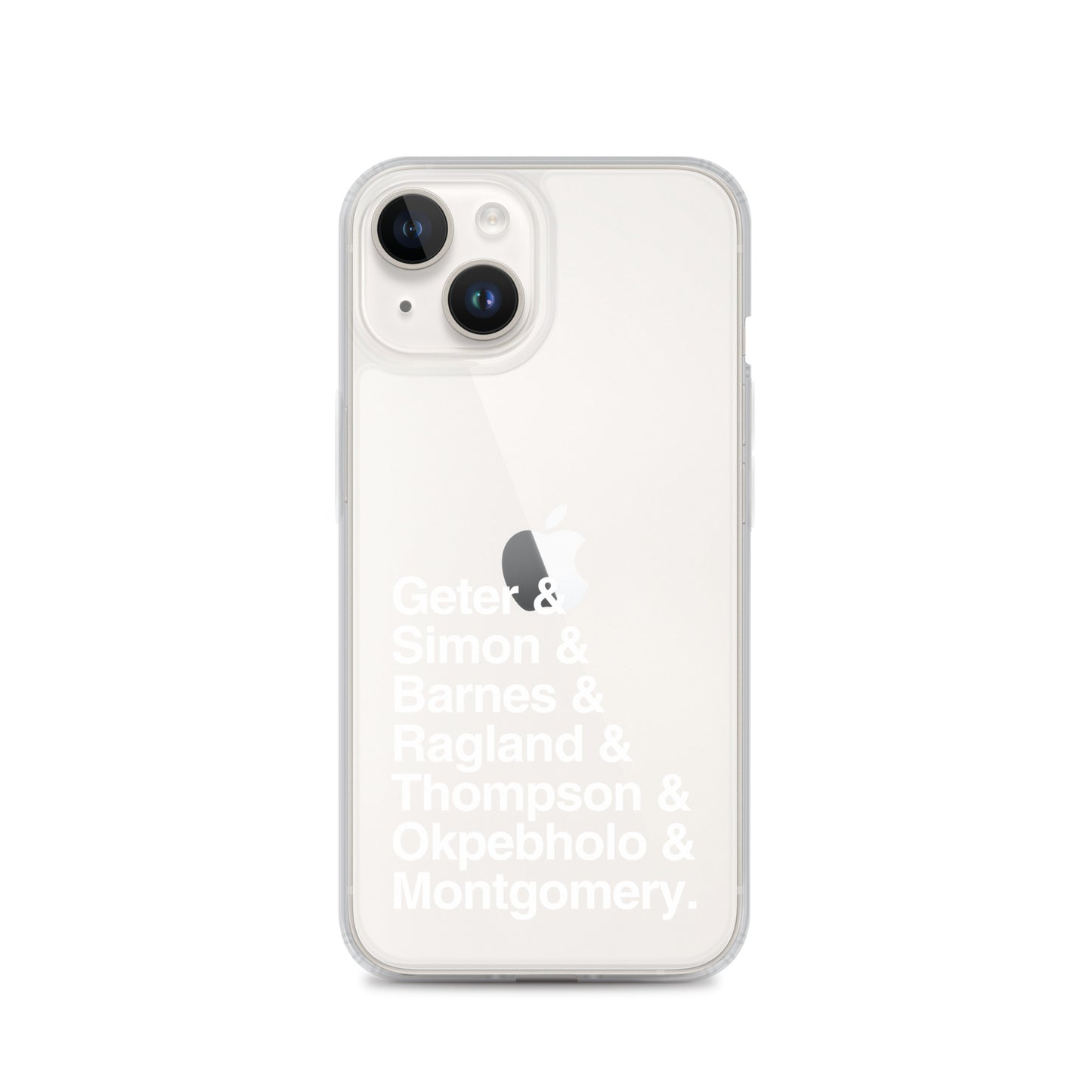 The Blacknificent 7 iPhone Case