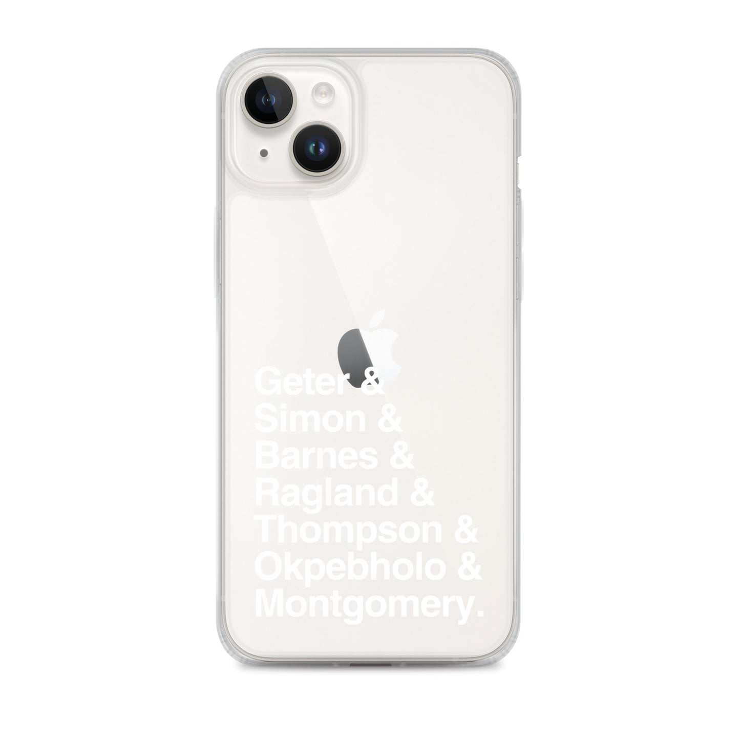 The Blacknificent 7 iPhone Case