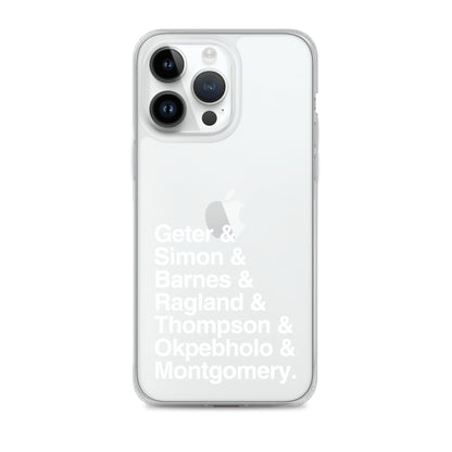 The Blacknificent 7 iPhone Case