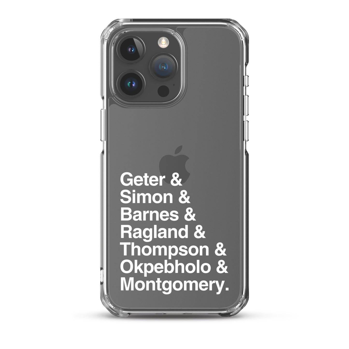 The Blacknificent 7 iPhone Case