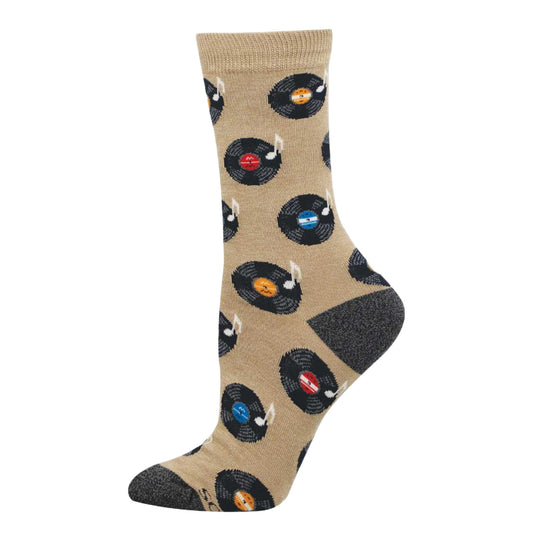 Vinyl Records Women's Socks
