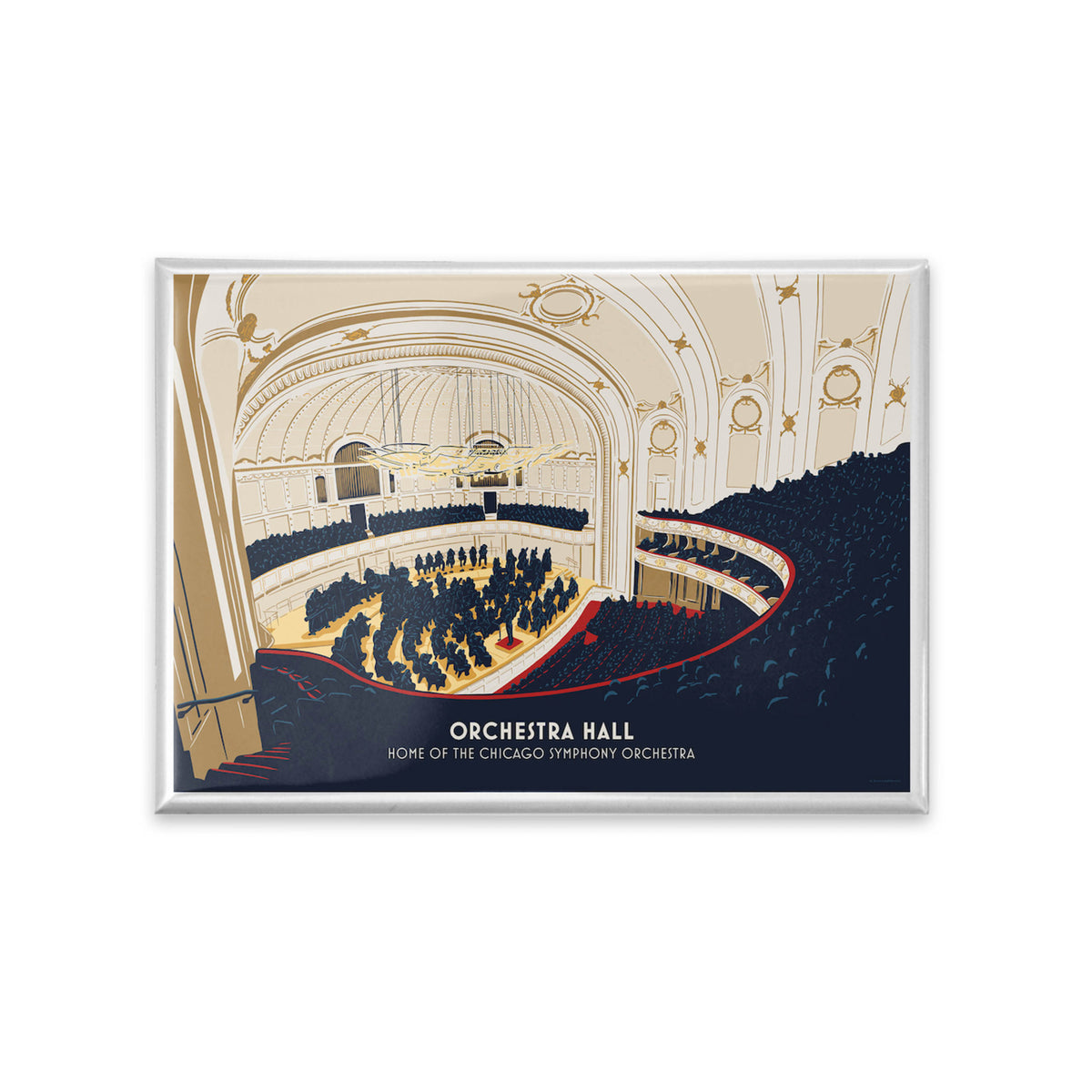 Orchestra Hall Magnet, Innenansicht
