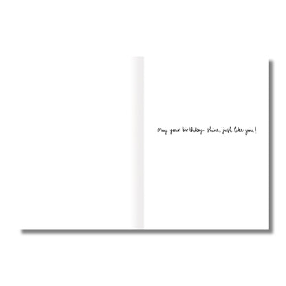 Birthday Card — Disco Ball, Let's Celebrate