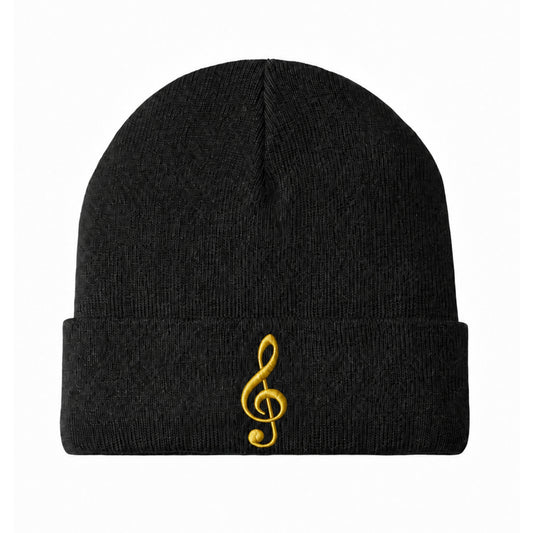 Treble Clef Winter Hat