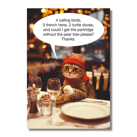 Christmas Card — Pear Tree