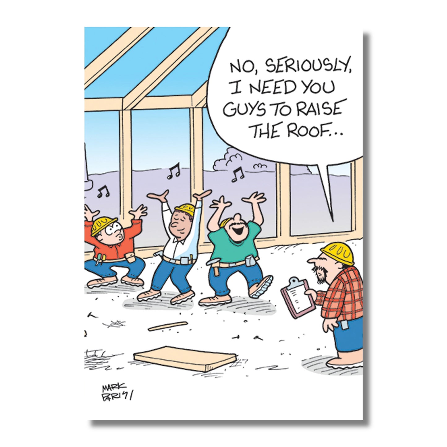Birthday Card — Raise the Roof