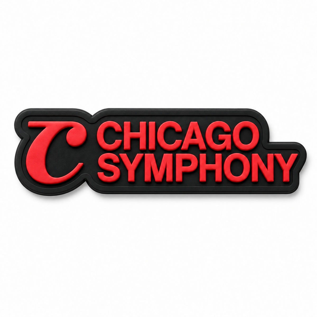 Chicago Symphony Rubber Logo Magnet