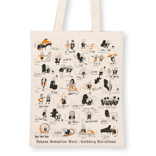 Bach's Goldberg Variations Tote Bag