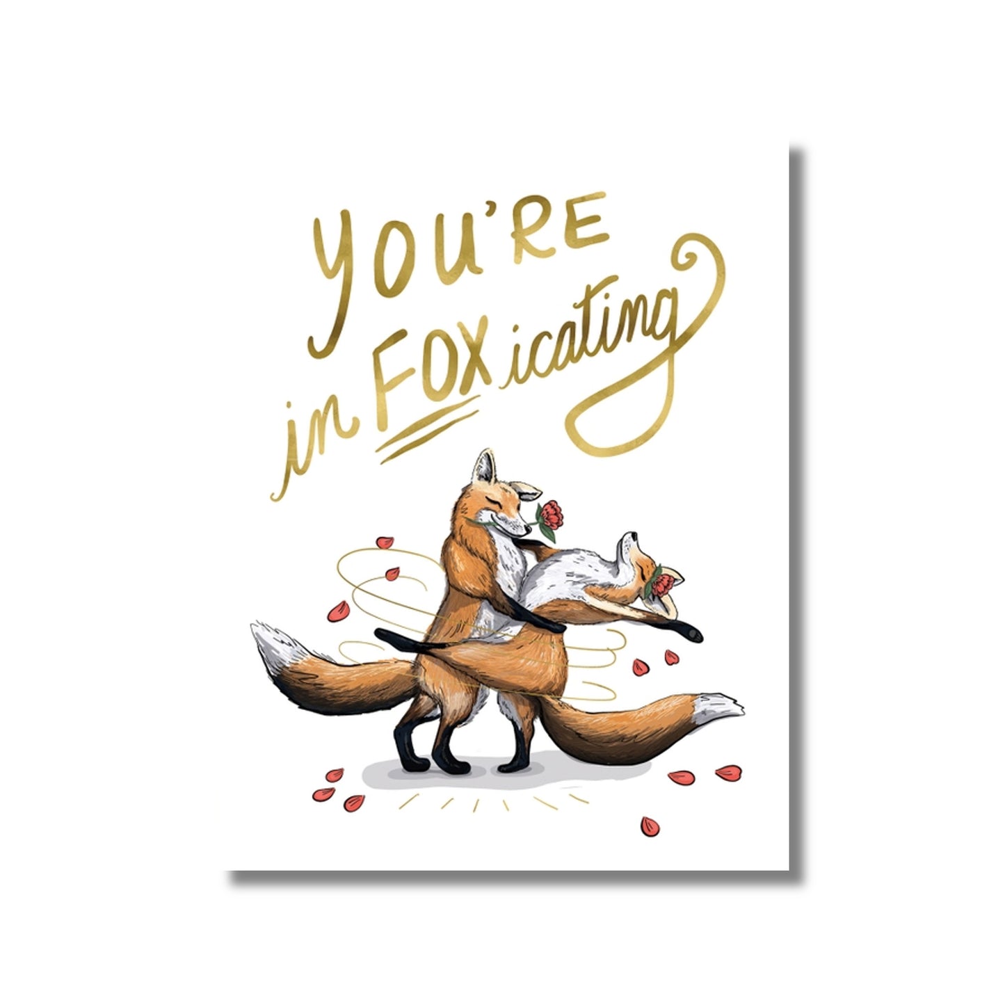 Love Card — Dancing Foxes