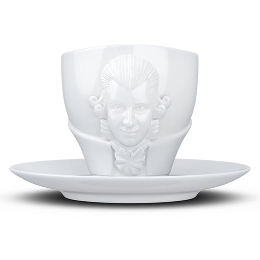 Mozart Bust Cup & Saucer