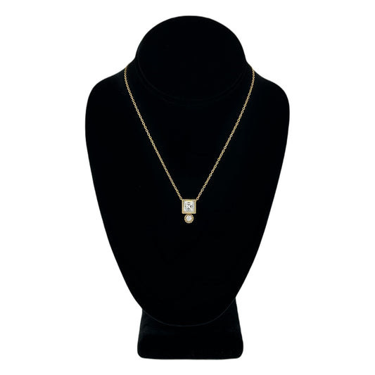 Patricia Locke Dialogue Necklace in Gold Crystal