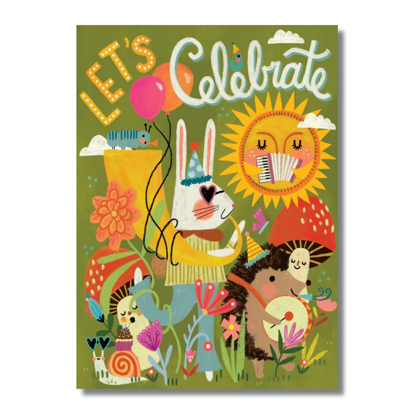 Birthday Card — Animal Parade