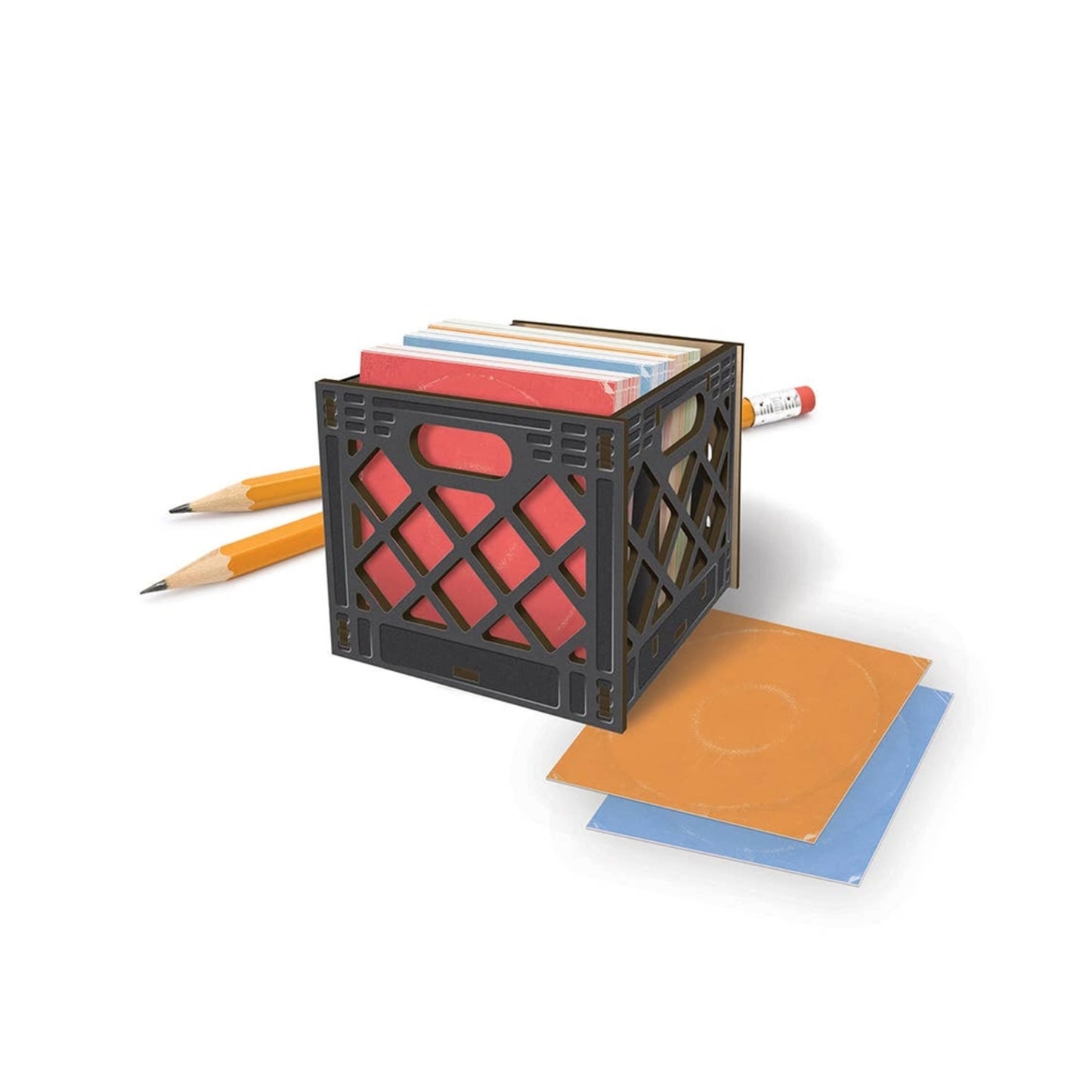 For the Record Pencil Holder with Notecards