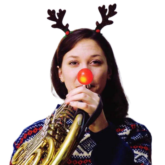 Brasstache Rudolph Nose, French Horn