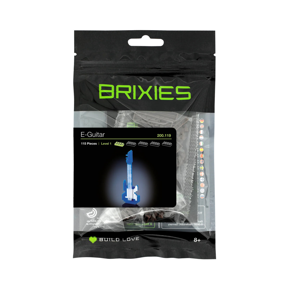 BRIXIES Electric Guitar Building Kit
