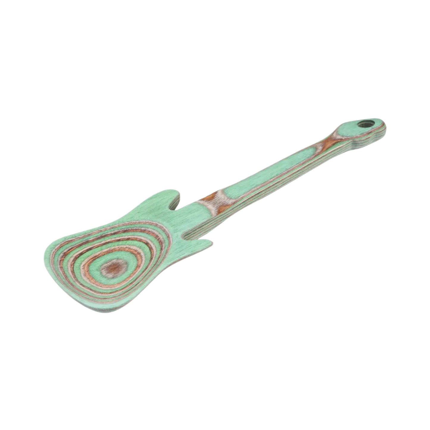 Guitar Pakka Wood Spoon, Mint