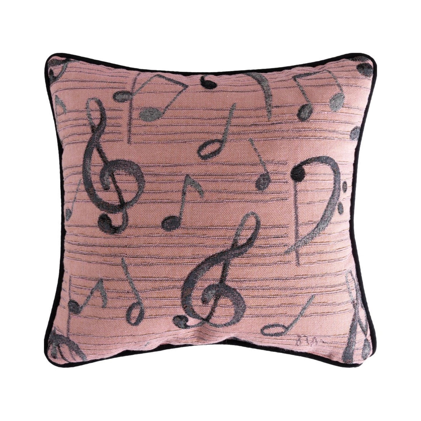 Music Notes Pillow