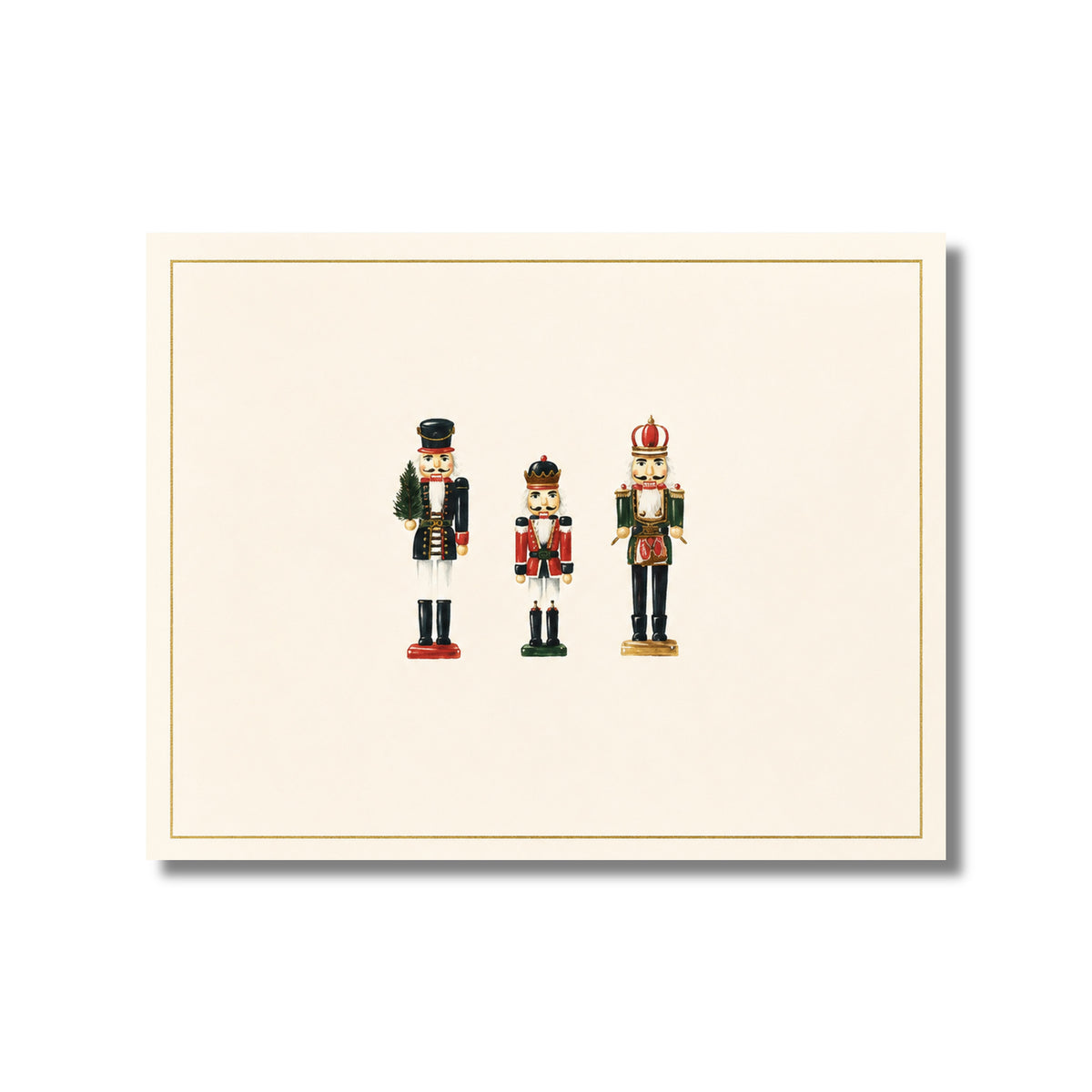 Petite Nutcrackers Boxed Christmas Cards