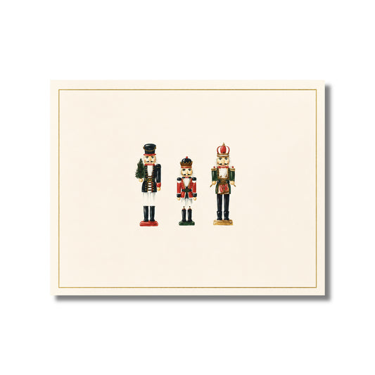 Petite Nutcrackers Boxed Christmas Cards