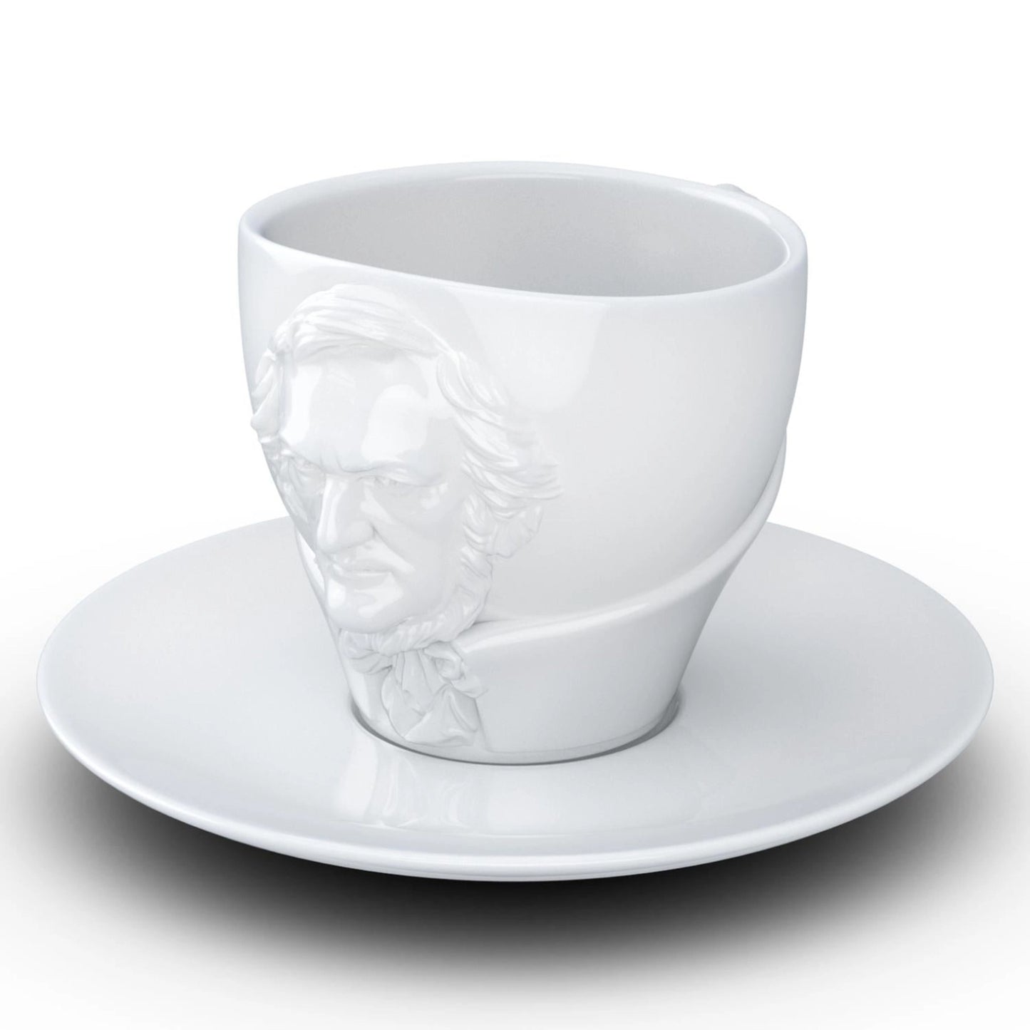 Wagner Bust Cup & Saucer