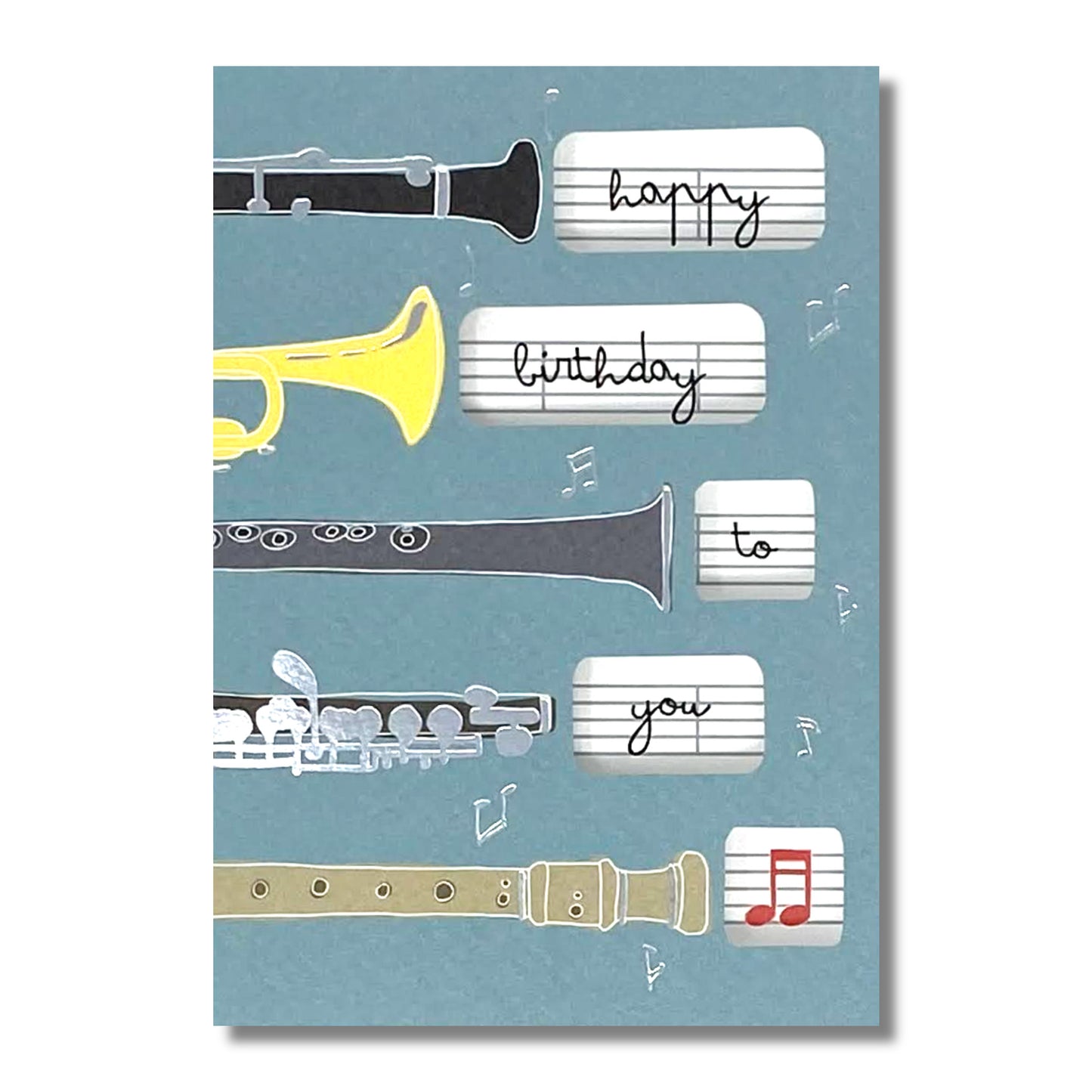 Birthday Card — Horizontal Instruments