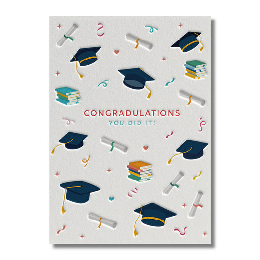 Graduation Card — You Did It!