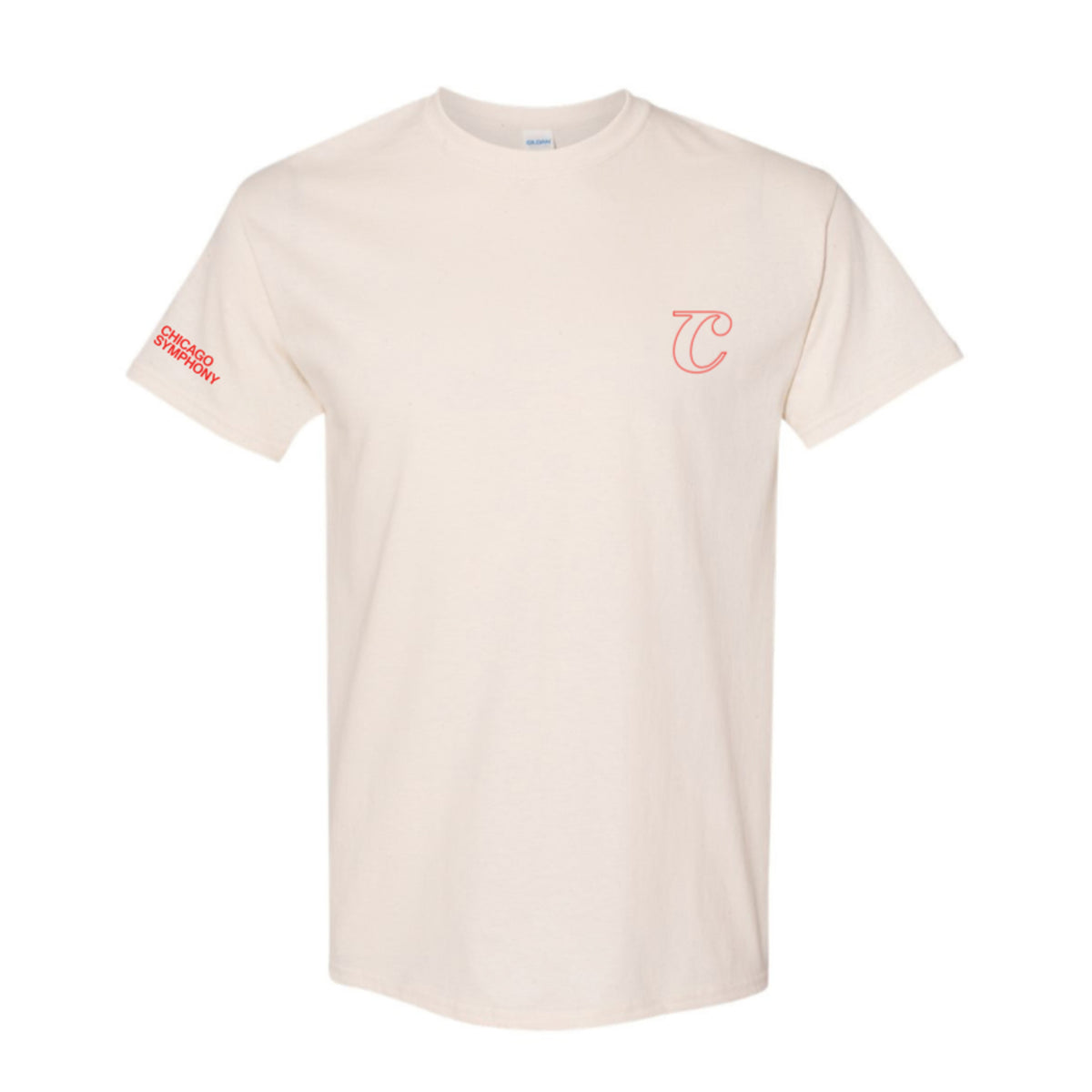Chicago Symphony Logo T-Shirt, Natural