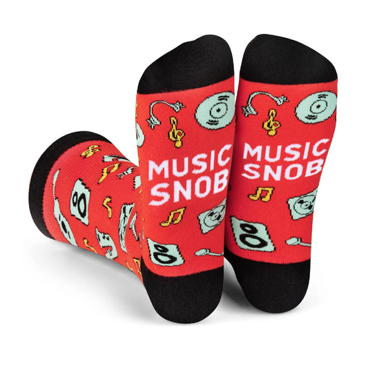 Music Snob Men's Socks