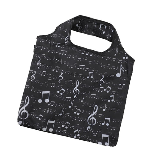 Music Notes Foldable Shopping Bag