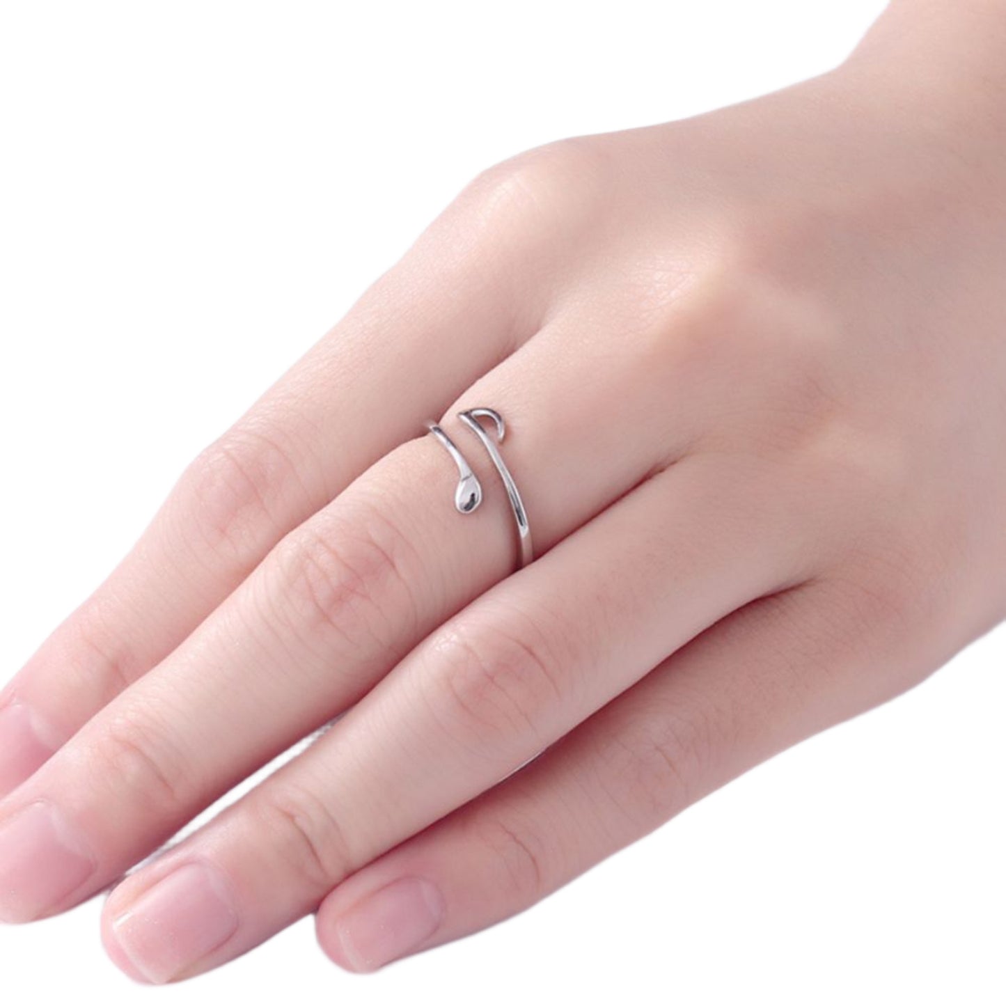 Eighth Note Adjustable Ring