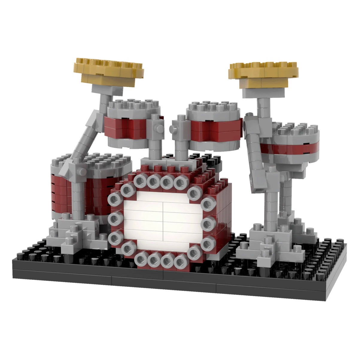 BRIXIES Drum Set Building Kit