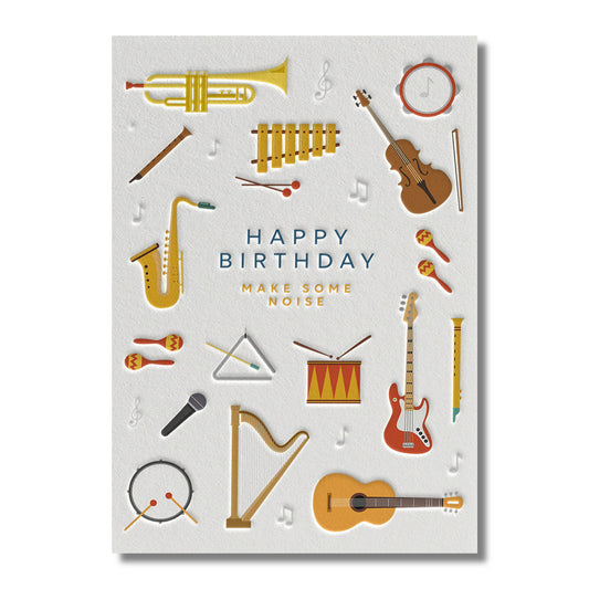 Birthday Card — Make Some Noise