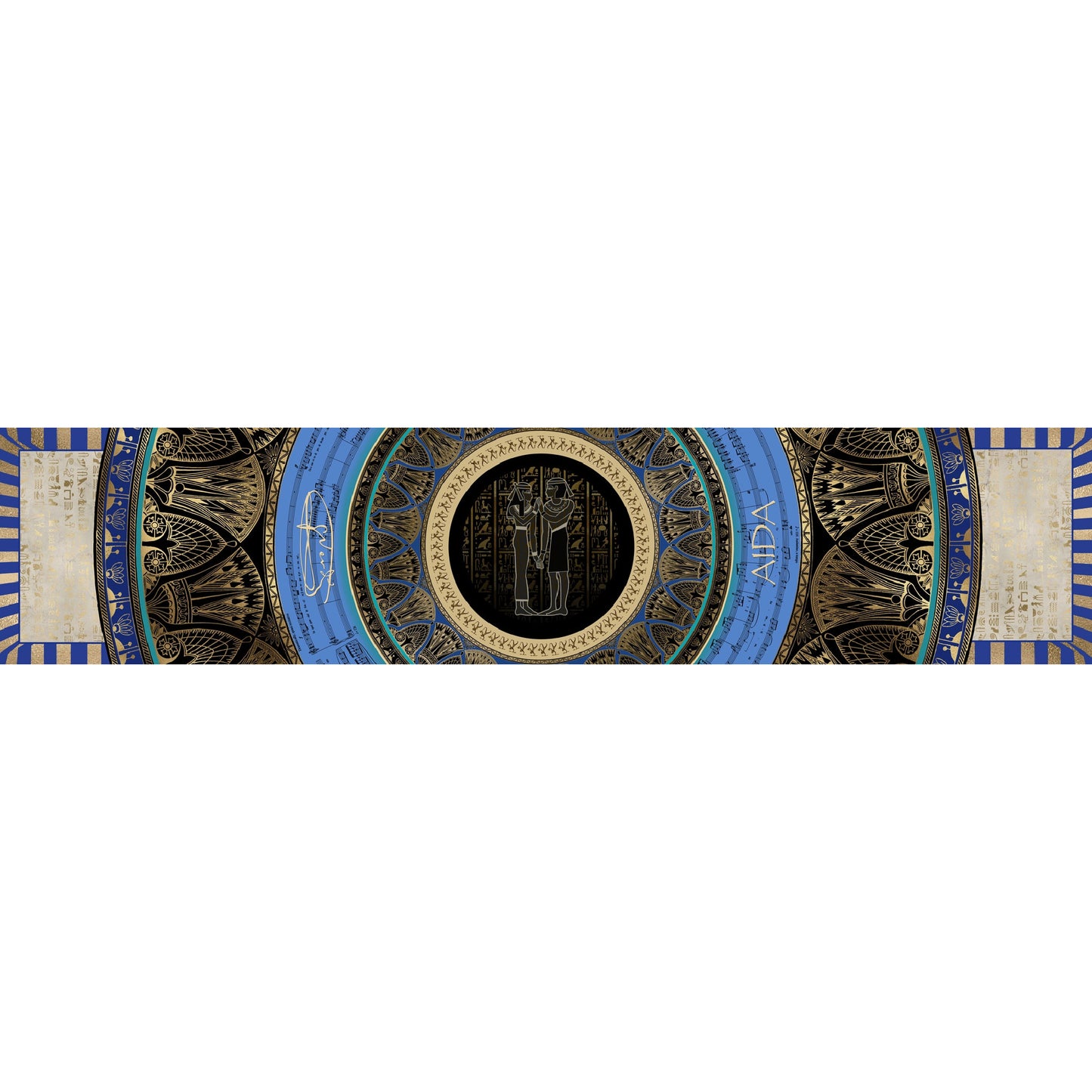 Verdi's Aida Silk Scarf