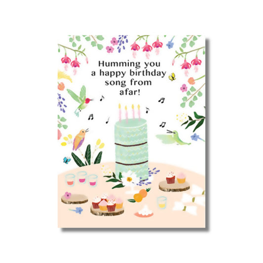 Birthday Card — Humming You a Birthday Song