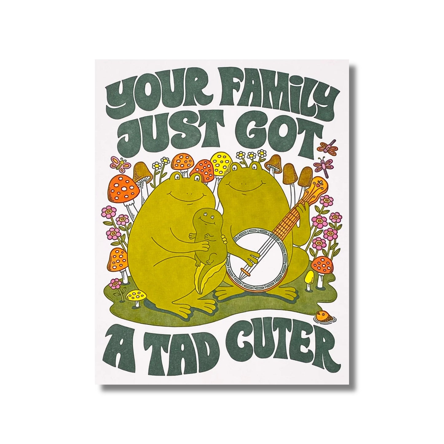 Baby Card — Your Family Just Got a Tad Cuter