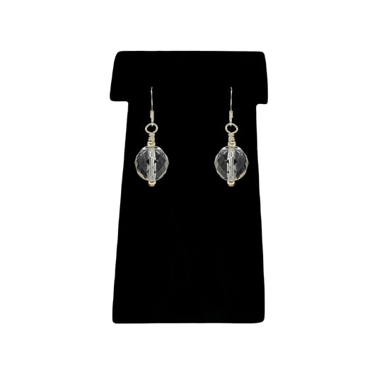 Beadsong Jewelry Chandelier Single Drop Earrings, Silver