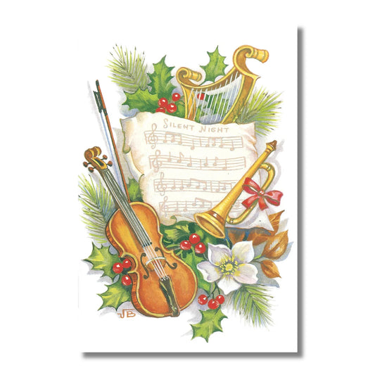 Silent Night Christmas Cards