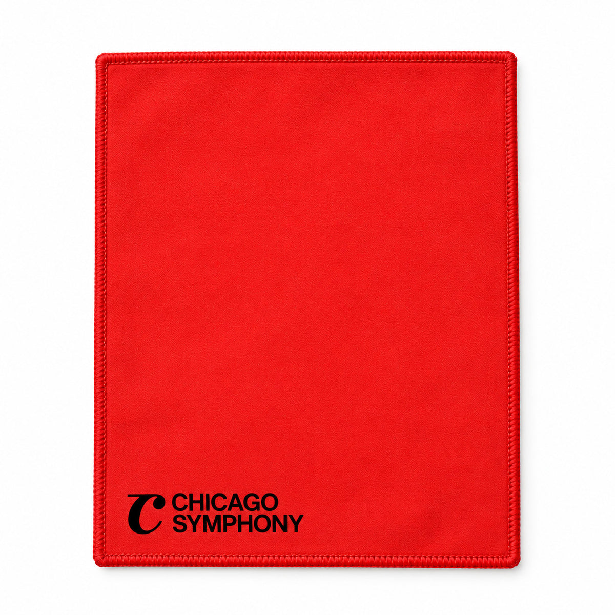 Chicago Symphony Microfiber Cleaning Cloth, Red