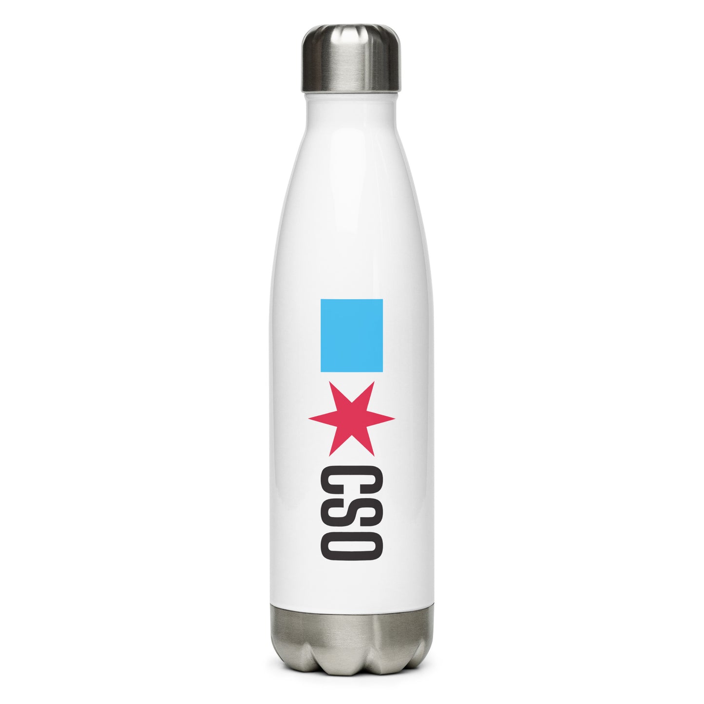 Chicago Flag Water Bottle