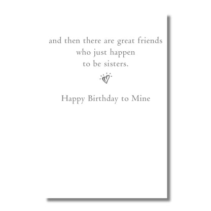 Birthday Card — There are sisters . . .