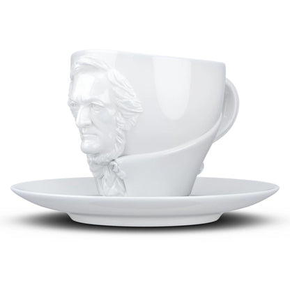 Wagner Bust Cup & Saucer